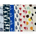 Neonatal Cartoon Printed Handoek Baby Handdoekstof